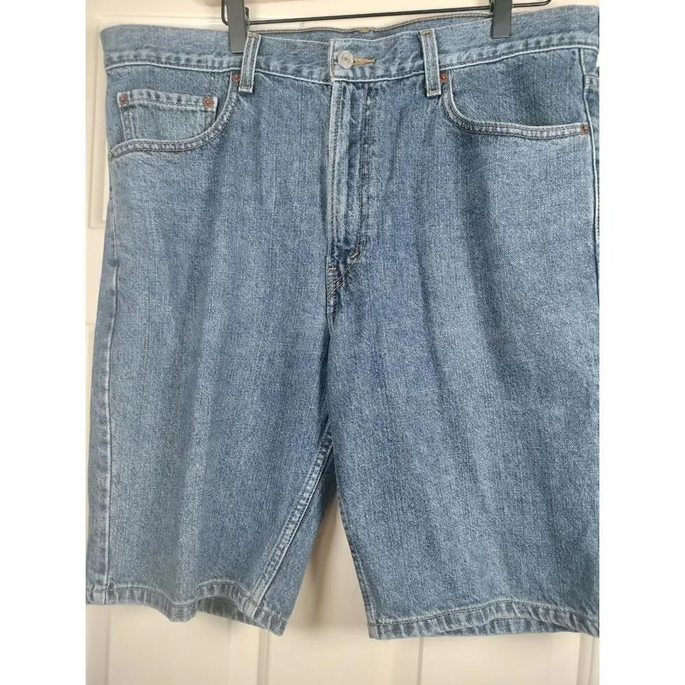 Vintage Levi's 505 Regular Fit Denim Shorts Jorts‎ Medium Wash Men's 36 x 10